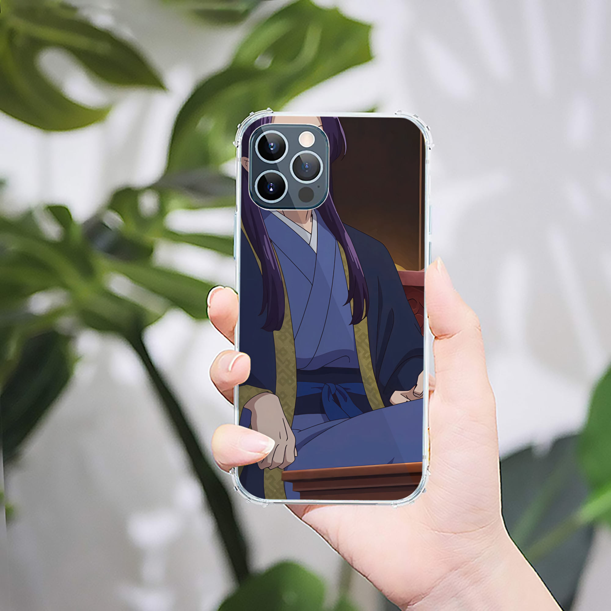 （画像用） 薬屋のひとりごと The Apothecary Diaries 【iPhone 12シリーズ対応】透明スマホケース（クリアソフトケース）